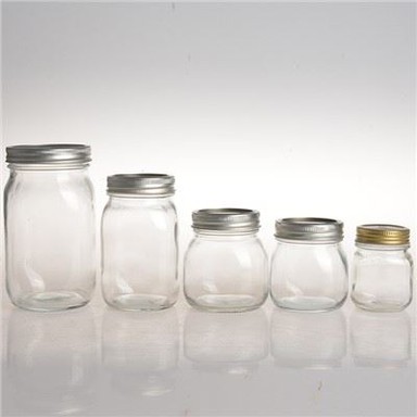 แว่นตาสไตล์ Mason Jar ปากกว้าง