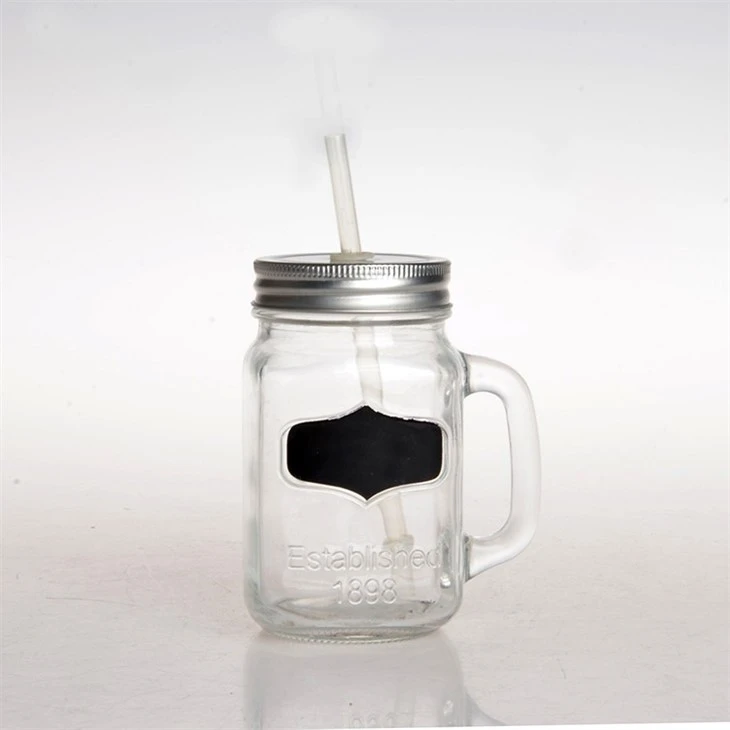 Transparent Glass Mason Jar