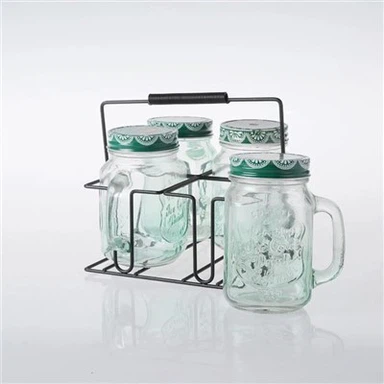 แก้วน้ำ Mason Jar พร้อมฝาปิด