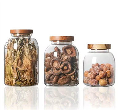 ขวดโหลสำหรับเก็บอาหารในแก้วสุญญากาศ